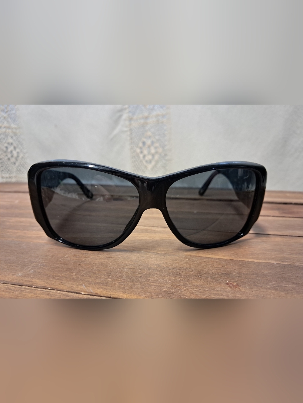 Authentic Chanel Acetate Crystal CC Sunglasses - Picture 8 of 9